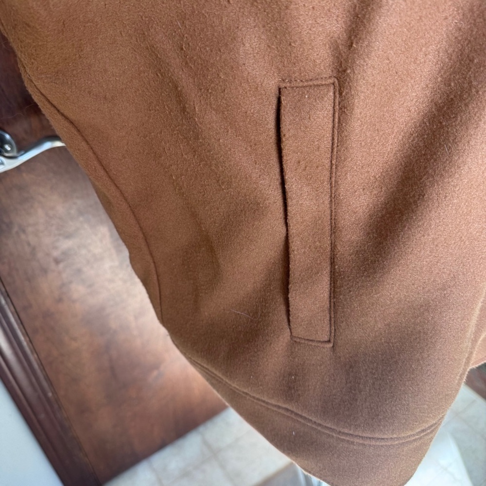 Old Navy Plus Size Brown Jacket with Sherpa Collar - Picture 3 of 10